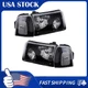 Headlight Assembly Clear Lens For 2001-2011 Ford Ranger Halogen Black Housing Headlight Assembly Clear Lens For 2001-2011 Ford Ranger Halogen Black Housing
