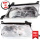 Headlight TO2502115 TO2503115 Set of 2 Left & Right for 1995-1997 Toyota Avalon