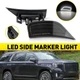Smoke Lens White LED Front Side Marker Light For 2021-23 GMC Chevry Cadillac EPY