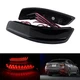 2 Black Lens DRL LED Bumper Reflector Tail Brake Lights For 2013-2018 Lexus GS-F
