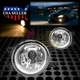 2006 Scion XA Pair Clear Lens Halogen Lamp Fog Light Fit Quality Replacement T4
