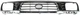 Grille For 95-97 Toyota Tacoma Chrome Shell w/ Black Insert Plastic