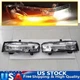 LED Front Fog Light DRL w/Turn Signal For 2018~2020 Ford Mustang Left+Right Side