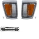 Center Grille Kit For 1992-1995 Toyota Pickup DLX SR5