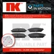 Brake Pads Set fits NISSAN ELGRAND E50 3.5 Front 00 to 02 NK 410600W785 Quality