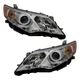 DEPO Headlight Set For 2012-2014 Toyota Camry Driver & Passenger Side TO2502211