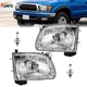 KUAFU Headlight Headlamps For Toyota Tacoma 2001-2004 w/Bulbs Left and Right