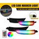 Smoked Lens RGB Side Marker Lamps 4PCS NA1J-51-5H0C Fits 2016-22 Mazda Miata MX5