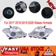 For 2017-2020 Nissan Armada Halogen Headlights LED DRL Headlight Assembly Pair