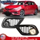 Pair Fog Lights For 17-18 Toyota Corolla Scion iM Clear Lamps Switch Wiring Kit