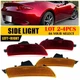 Amber&Red Front&Rear Marker Lights Housings For 2016-22 2023 Mazda Miata MX-5 EV