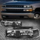 FOR 99-06 CHEVY SILVERADO SUBURBAN 1500 2500 BLACK HOUSING HEADLIGHT HEAD LAMP