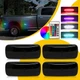 RGB LED Side Marker Lights For Dodge RAM 2500HD 3500HD Double Rear-Wheel 2010-18