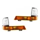 For 1998 99 2000 Ford Ranger Pair Driver and Passenger Signal/Side Marker Light