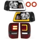 Pair Headlights W/Switchback Sequential +Tail Lights For 2001-2011 Ford Ranger