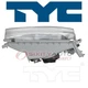 TYC 20-6180-00 Headlight Assembly for MR476689 MI2502114 1590876 Electrical yj