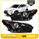 Pair LED Headlights Assembly For 2018-2021 Lexus NX300 NX300h w/Projector
