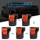 VLAND OLED Tail Lights For Ford F150 2015-2020 Smoked Rear Lamp w/Animations