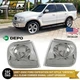 DEPO Front Clear Corner Signal Lights Lamps FOR 97-03 Ford F150 / Expedition SVT