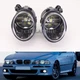 Pair For BMW 3' E39 M5 1998 1999 2000 2001 2002 2003 2004 LED Fog Lamp Lights