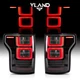 VLAND SMOKED FULL LED Tail Lights For 2015-2020 Ford F-150 Rear lamps Assembly