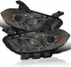 Smoke Projector Headlights Compatible with 2013-2016 Dodge Dart Factory Halogen,