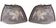 For BMW 3 Series E36 1991-1998 4 door Sedan EURO Corner Lights DEPO Clear PAIR