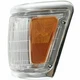 TO2520129 Fits 1992-1995 Toyota Pickup Park Signal Light Driver Side 4WD; Chrome