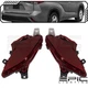 Pair LH RH CAPA Halogen Side Markers fits TOYOTA 20-23 HIGHLANDER