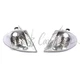 Pair Crystal Clear Lens Turn Signal Indicator Corner Lights For BMW 3 Series E46