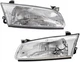  Driver and Passenger Side Headlight For Toyota Camry 1997-1999