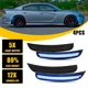 Side Marker Lights Smoked Blue For 2015-2022 Dodge Charger Front & Rear LED 4PCS