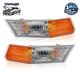 Parking Light Turn Signal Directional Lamp Front Pair Set for 07-17 Patriot Jeep
