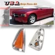 Fit for 06-10 Charger Side Marker Parking Turn Signal Corner Lights Pair Set NEW