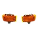 Driver & Passenger-Side 2-Piece Parking Lamp Assemblies Chevy Chevelle/ El Ca...