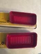 NOS 1969 Chevy Bel Air Biscayne Tail Light Lenses Pair #5961185 & #5961186