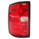 LH Driver Tail Light Brake Lamp Red For 14-19 Chevy Silverado 1500 2500 3500 HD