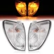 HECASA Pair Corner Lights Compatible with 1998-2004 Toyota Land Cruiser Repla...
