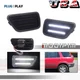 Smoke Lens Fender Rear Side Marker Light White LED Lamp For Honda CR-V 1997-2001