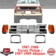 Grille + Corner Light + Bezels For 1987-1988 Toyota Pickup / 87-89 4Runner