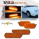 4X Amber LED Front Bumper Fender Side Marker Light For VW MK4 Golf GTI R32 Jetta
