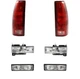 Headlights For 1994-1999 Chevy Tahoe GMC Suburban Yukon Turn Signals Tail Lights