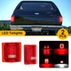 2PCS LED Tail Lights Kit For 1973-1987 Chevy GMC C/K Pickup Truck Tahoe Suburban