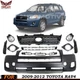 Front Grille Assembly + Headlight Kit For 2003-21 Chevy Express / GMC Savana Van