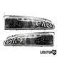 Headlight Headlamp Pair Left right set for 96-97 Ford Thunderbird Mercury Cougar