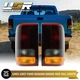 RED SMOKE Rear Tail Lights Lamps L+R Set For 1993-1997 Ford Ranger Pickup Truck