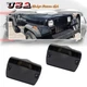 Smoked Front Turn Signal Parking Lights Housings For Jeep 1987-1995 Wrangler YJ