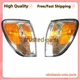 Car Side Marker Corner Lights Turn Signal Housing Pair For Lexus LX470 1998~2007