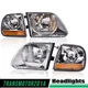 1Pair Headlights & Parking Corner Lights Fit For 97-03 Ford F150/Expedition New