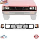 NEW FRONT GRILLE CORNER SIDE MARKER SIGNAL LIGHT FOR 1993-1997 NISSAN D21 PICKUP
